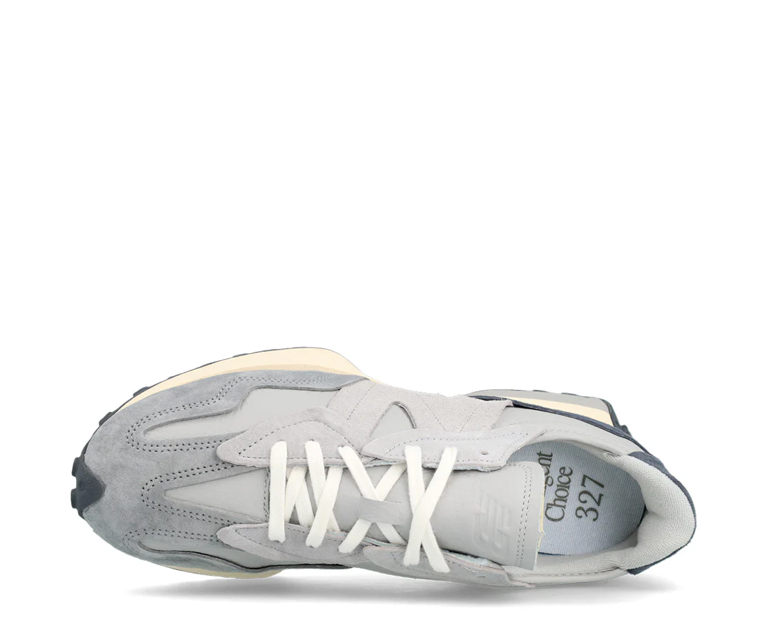 New Balance 327 Slate Grey Rain Cloud - Image 2