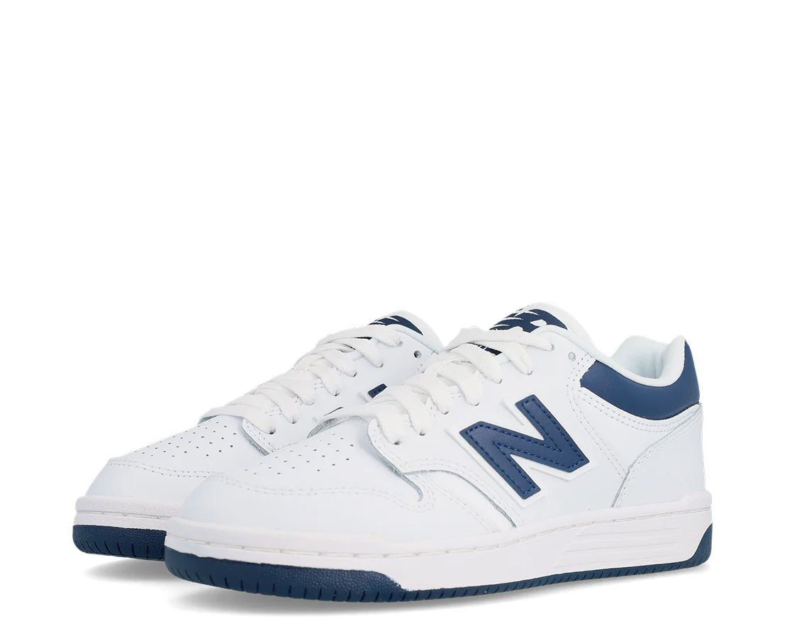 New Balance 480 Navy White - Image 4