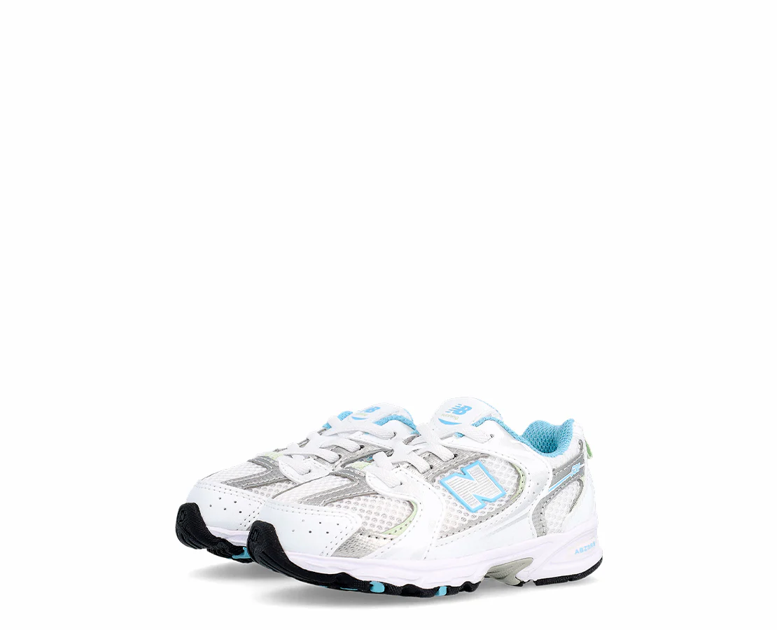 New Balance 530 Bungee White Chrome Blue - Image 2