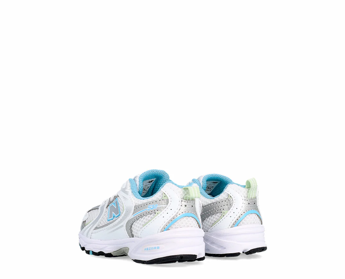 New Balance 530 Bungee White Chrome Blue - Image 4