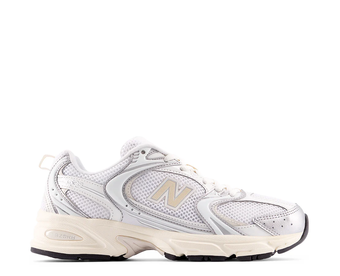 New Balance 530 Silver Metallic Linen