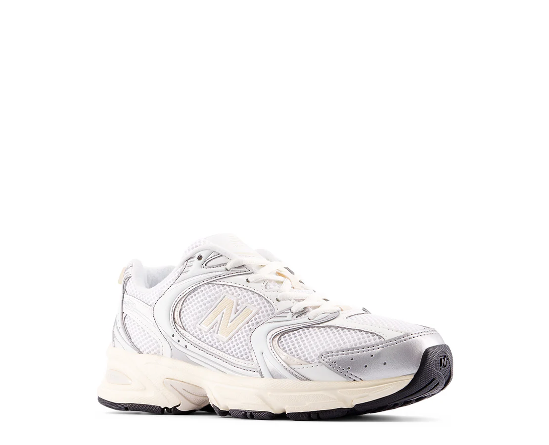 New Balance 530 Silver Metallic Linen - Image 2