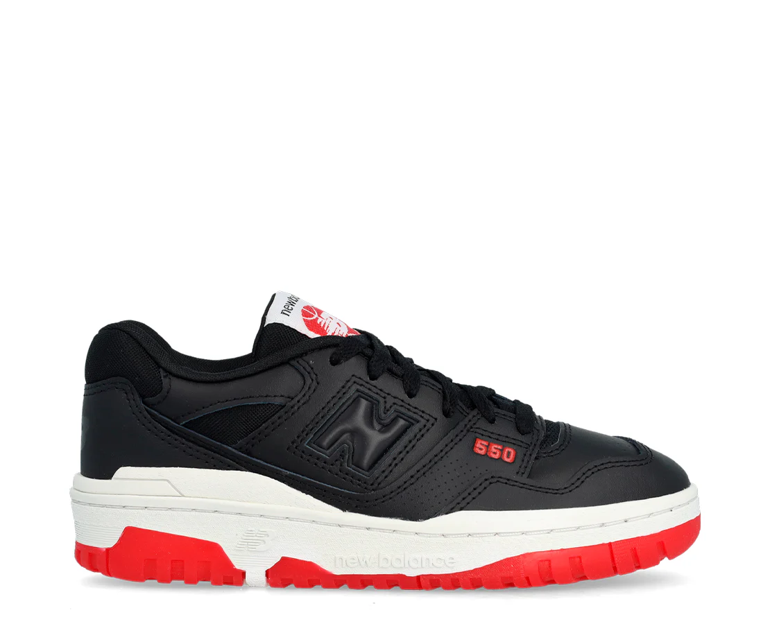New Balance 550 Black Red