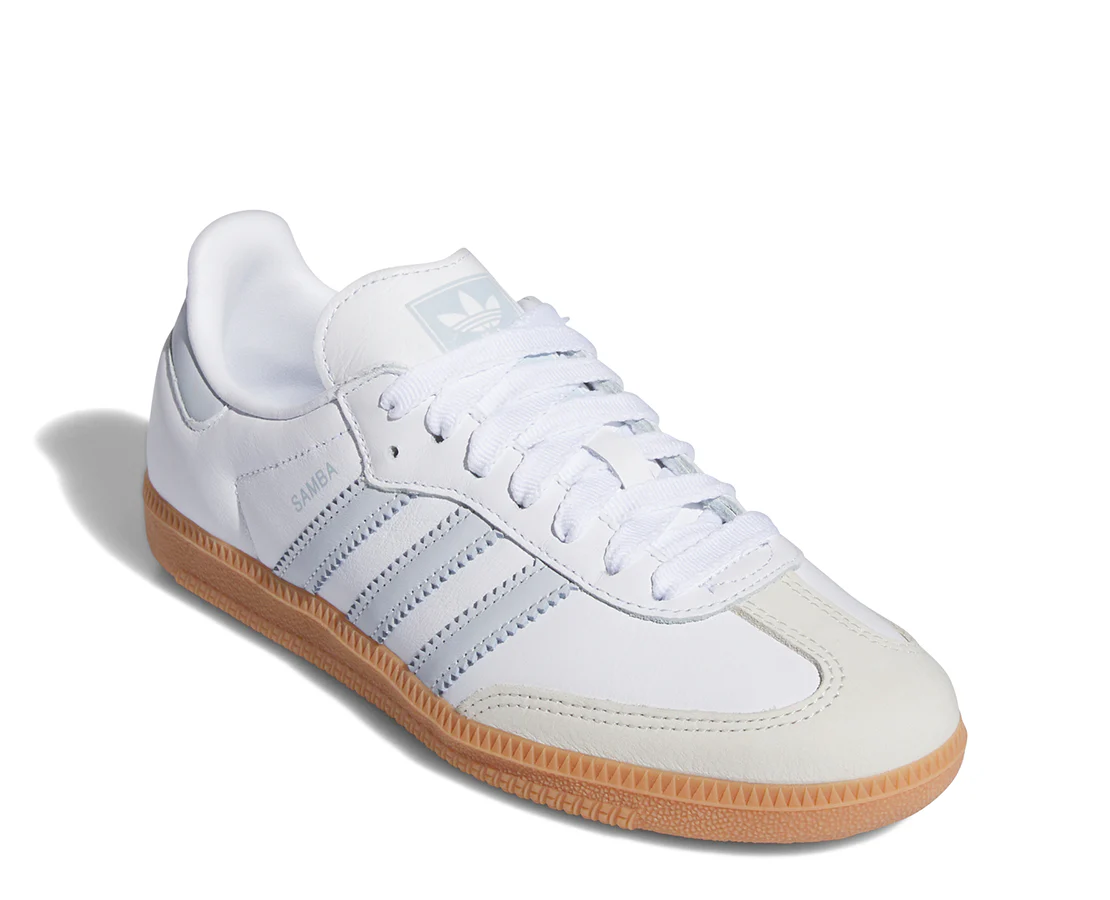 Adidas Samba OG White Halo Blue Gum - Image 2