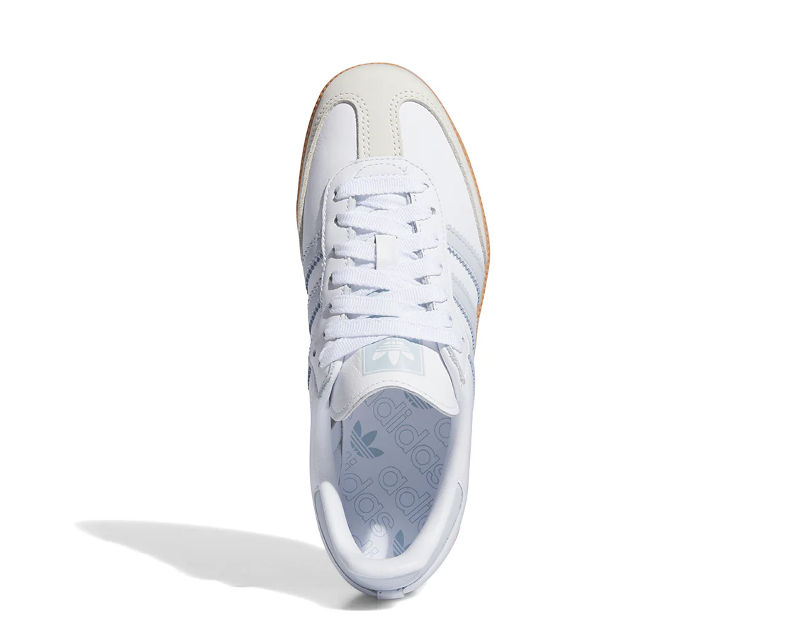 Adidas Samba OG White Halo Blue Gum - Image 3