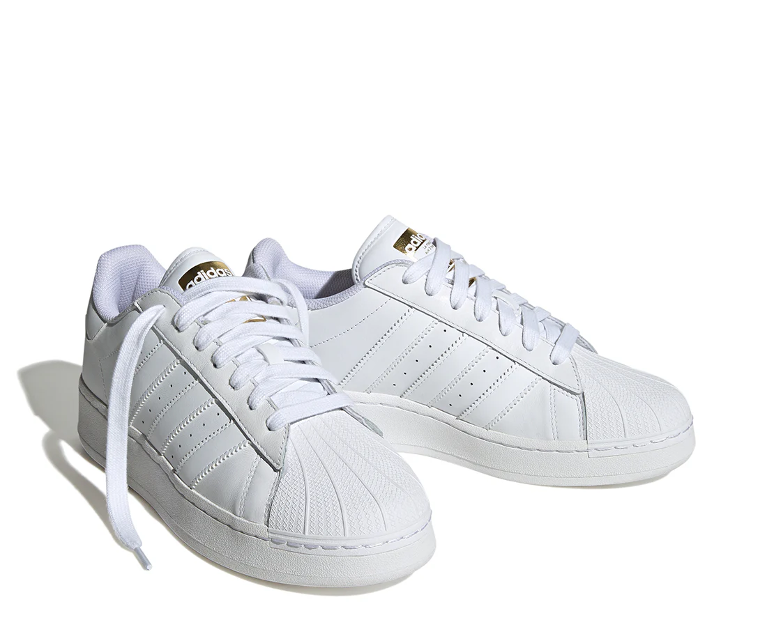 Adidas Superstar XLG 'White Gold Metallic' - Image 2