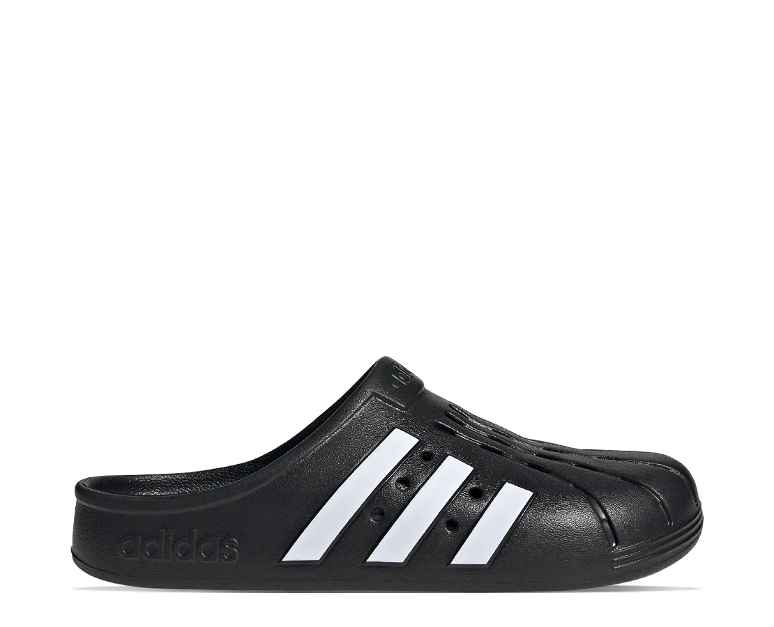 Adidas Adilette Clog Core Black Cloud White