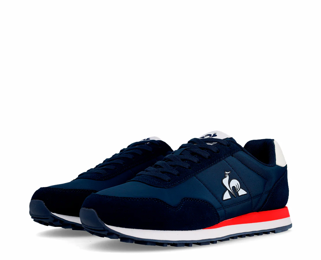 Le Coq Sportif Astra 2 Dress blue Fiery red - Image 2
