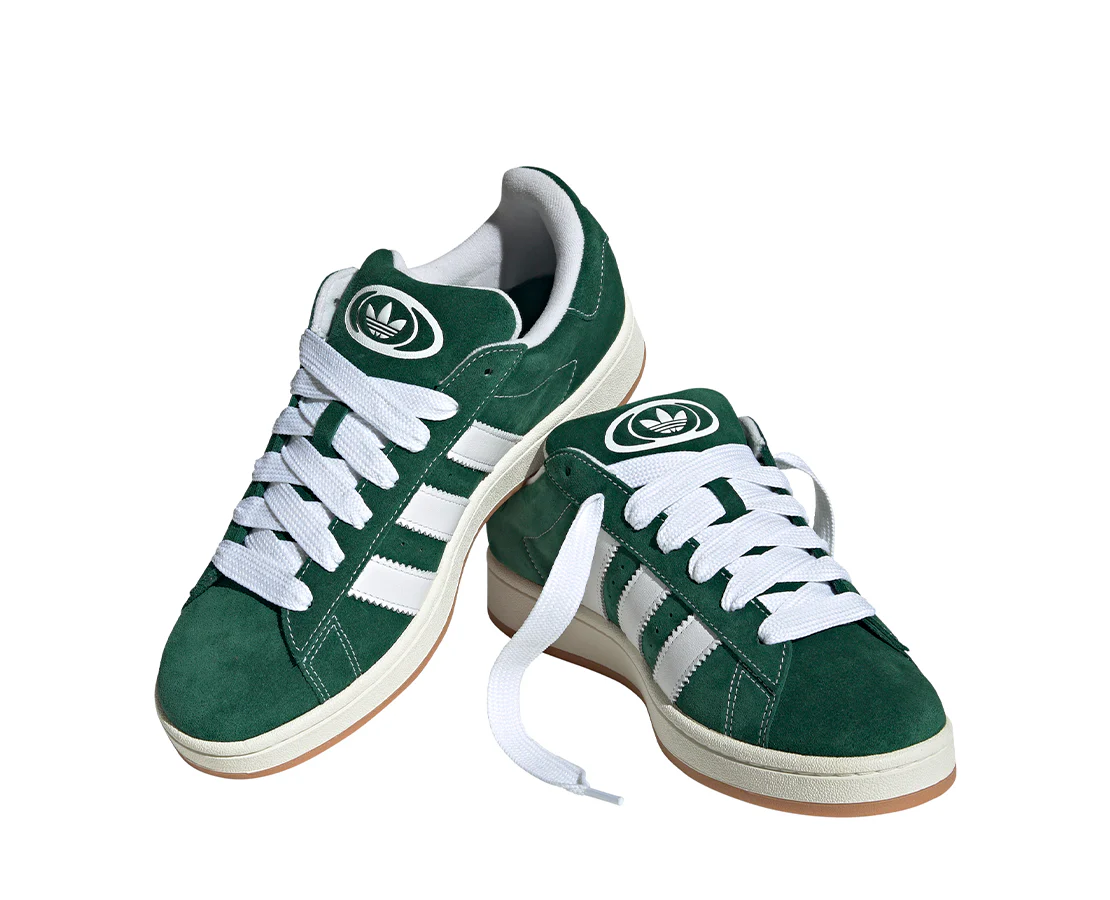 Adidas Campus 00s Dark Green / Cloud White - Image 2