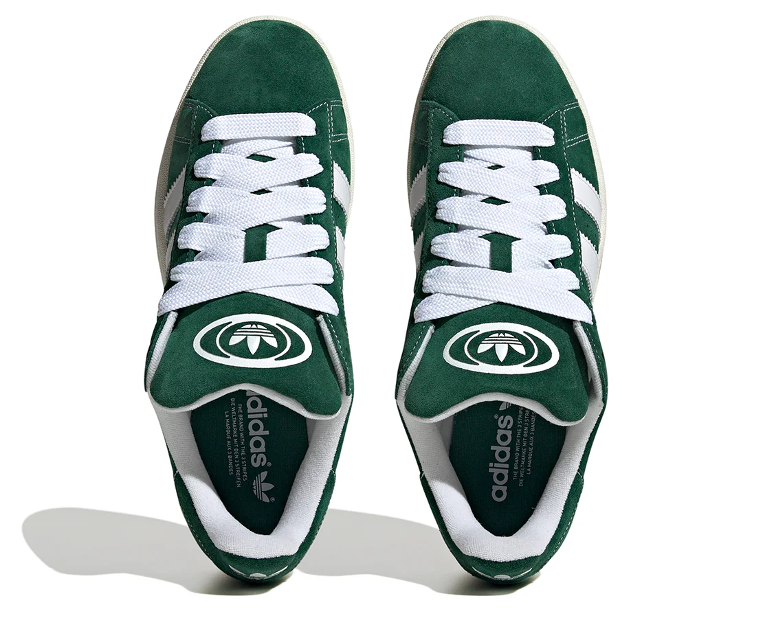 Adidas Campus 00s Dark Green / Cloud White - Image 3