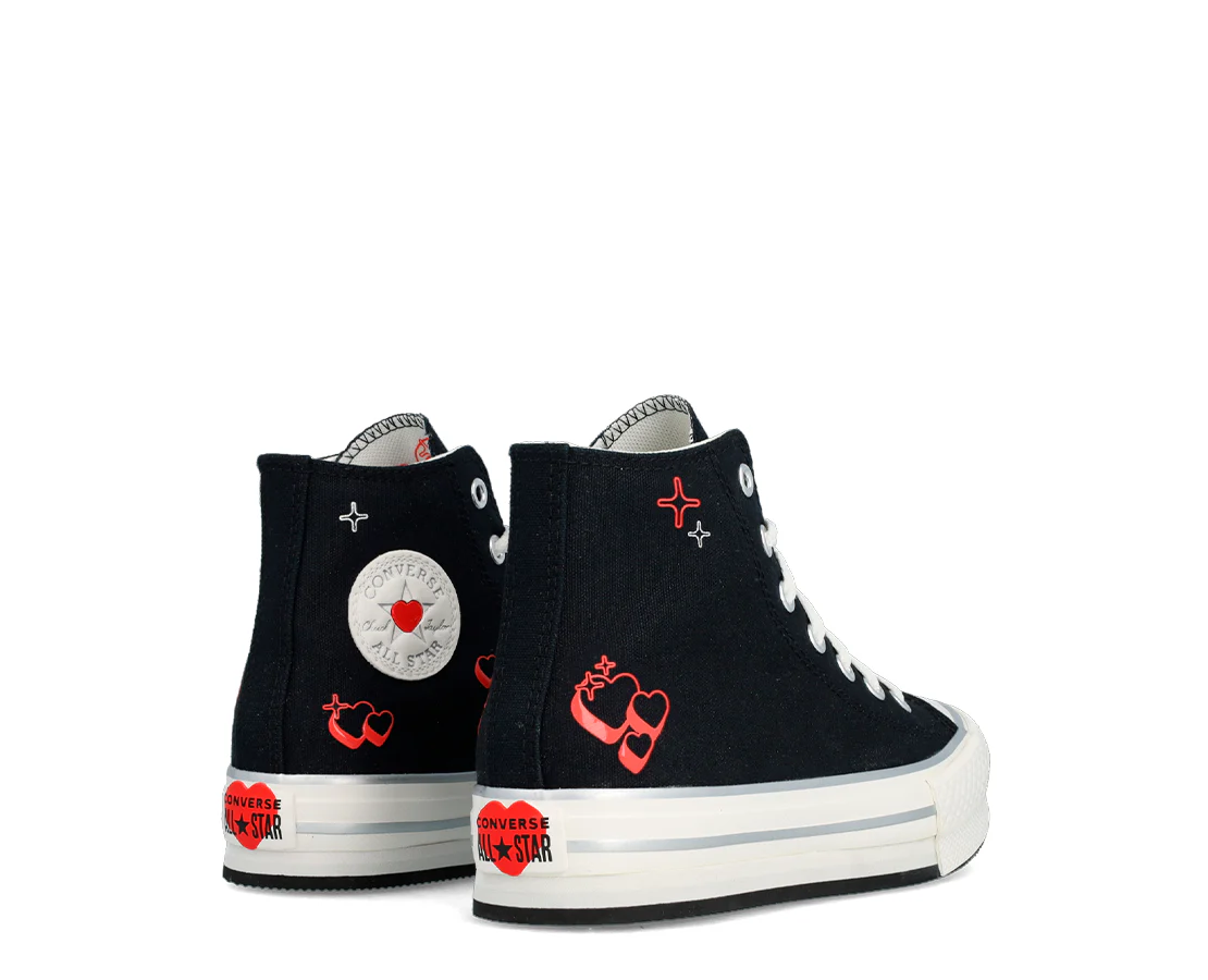 Converse Chuck Taylor All-Star EVA Lift Platform Y2K Heart Hi - Image 3