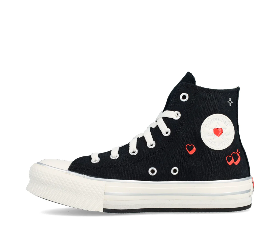 Converse Chuck Taylor All Star EVA Lift Platform Y2K Heart Hi - Image 4