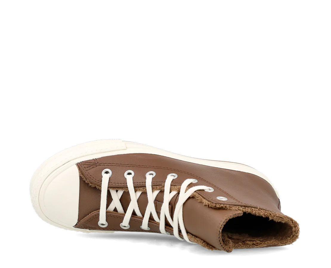 Converse Chuck Taylor All Star Lift Leather Platform Hi - Image 5