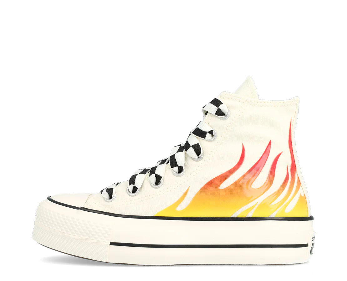 Converse Chuck Taylor All Star Lift Platform Flames Hi - Image 4