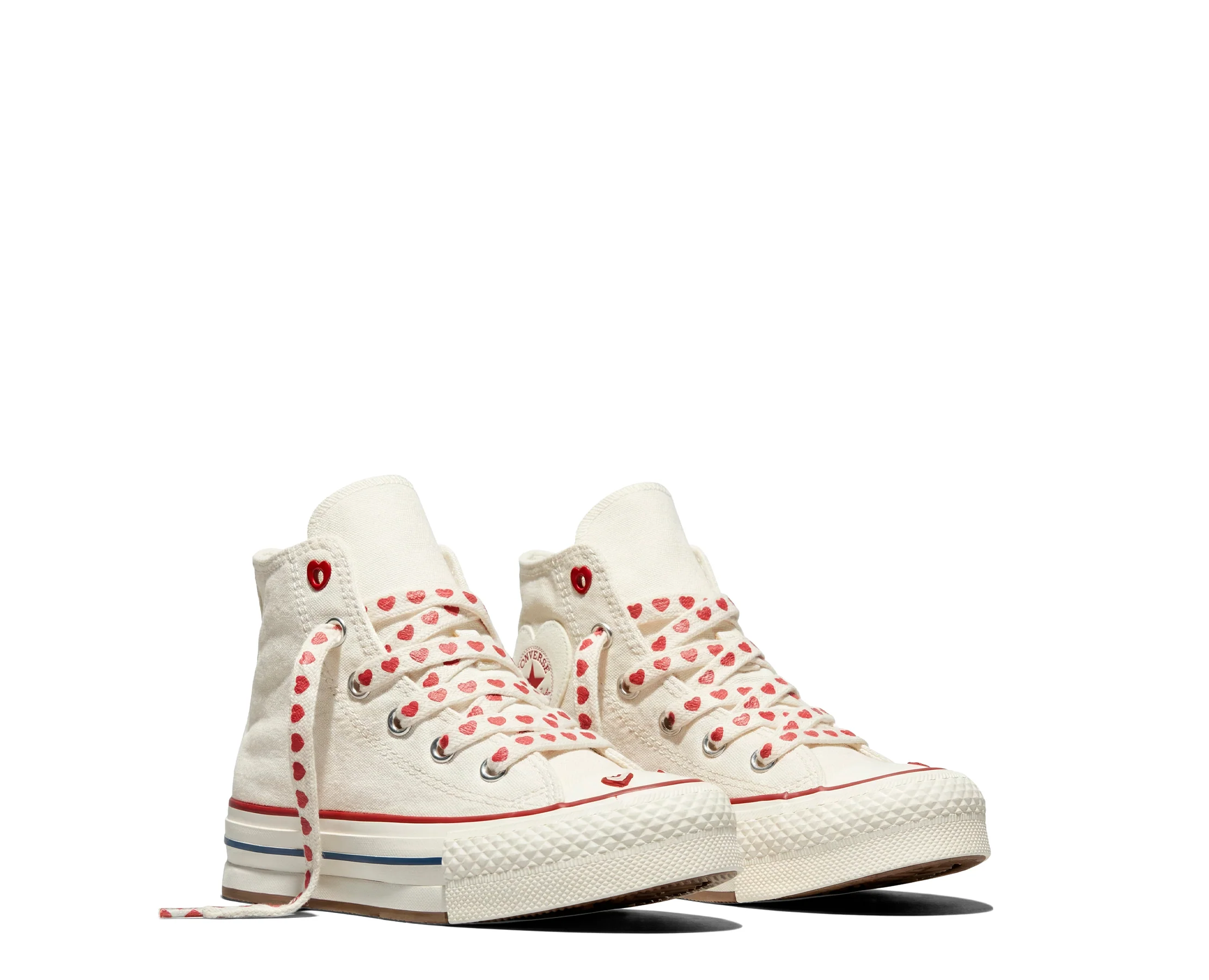 Converse Chuck Taylor All Star Lift Platform Hearts Hi - Image 3