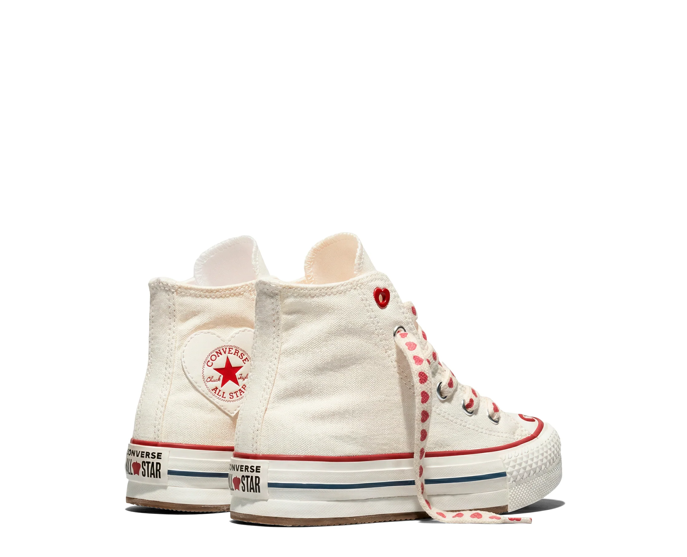 Converse Chuck Taylor All Star Lift Platform Hearts Hi - Image 4