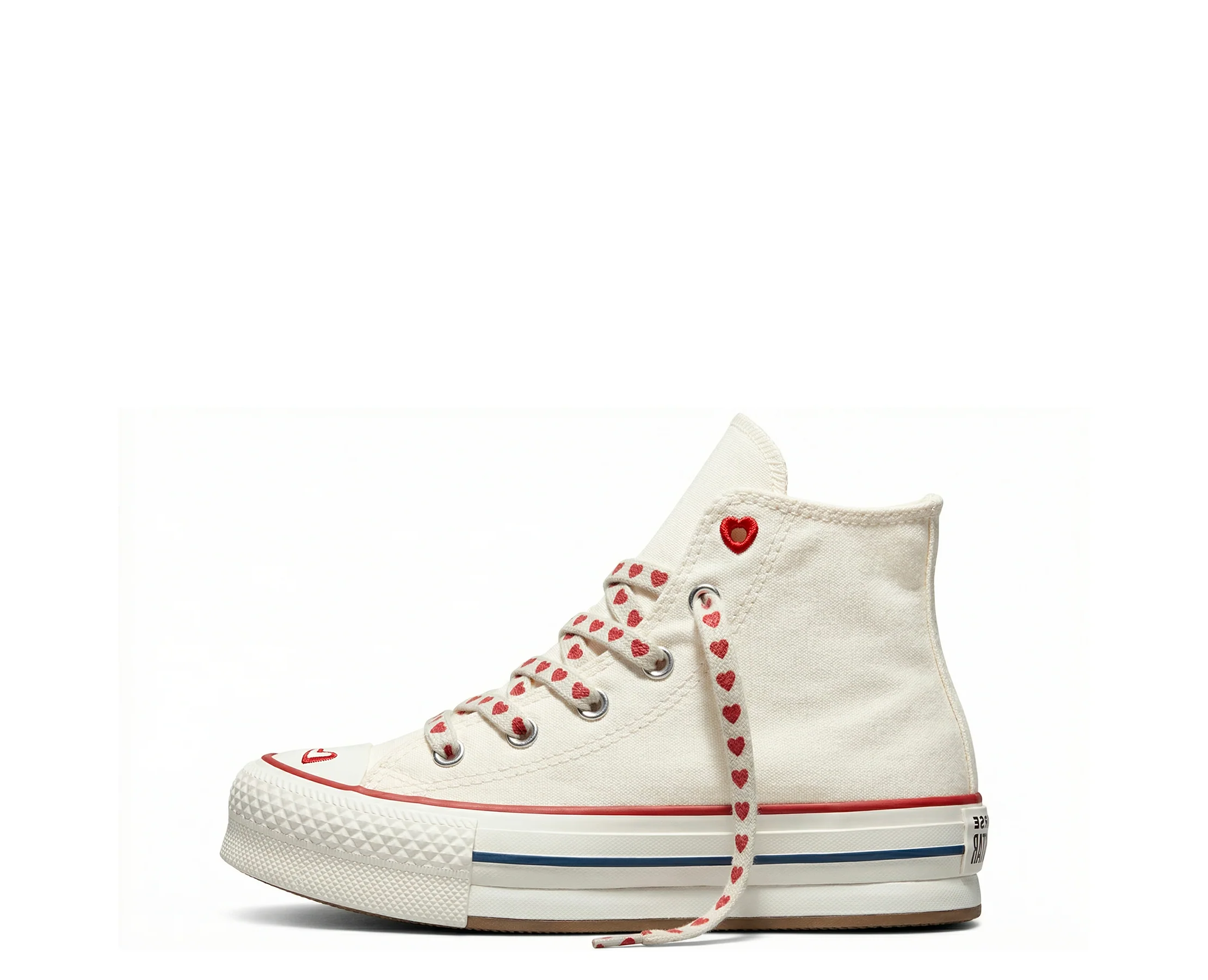 Converse Chuck Taylor All Star Lift Platform Hearts Hi - Image 5