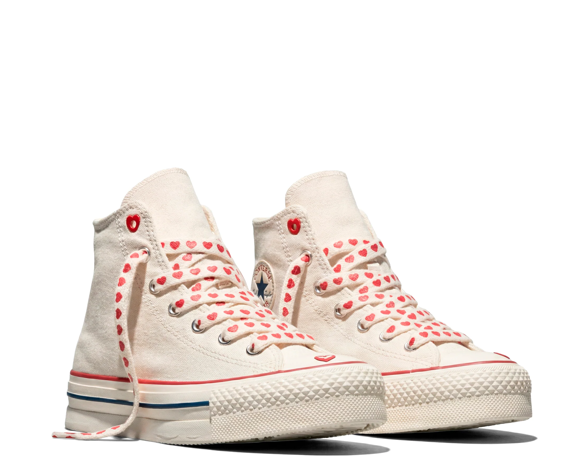 Converse Chuck Taylor All Star Lift Platform Hearts Hi - Image 3