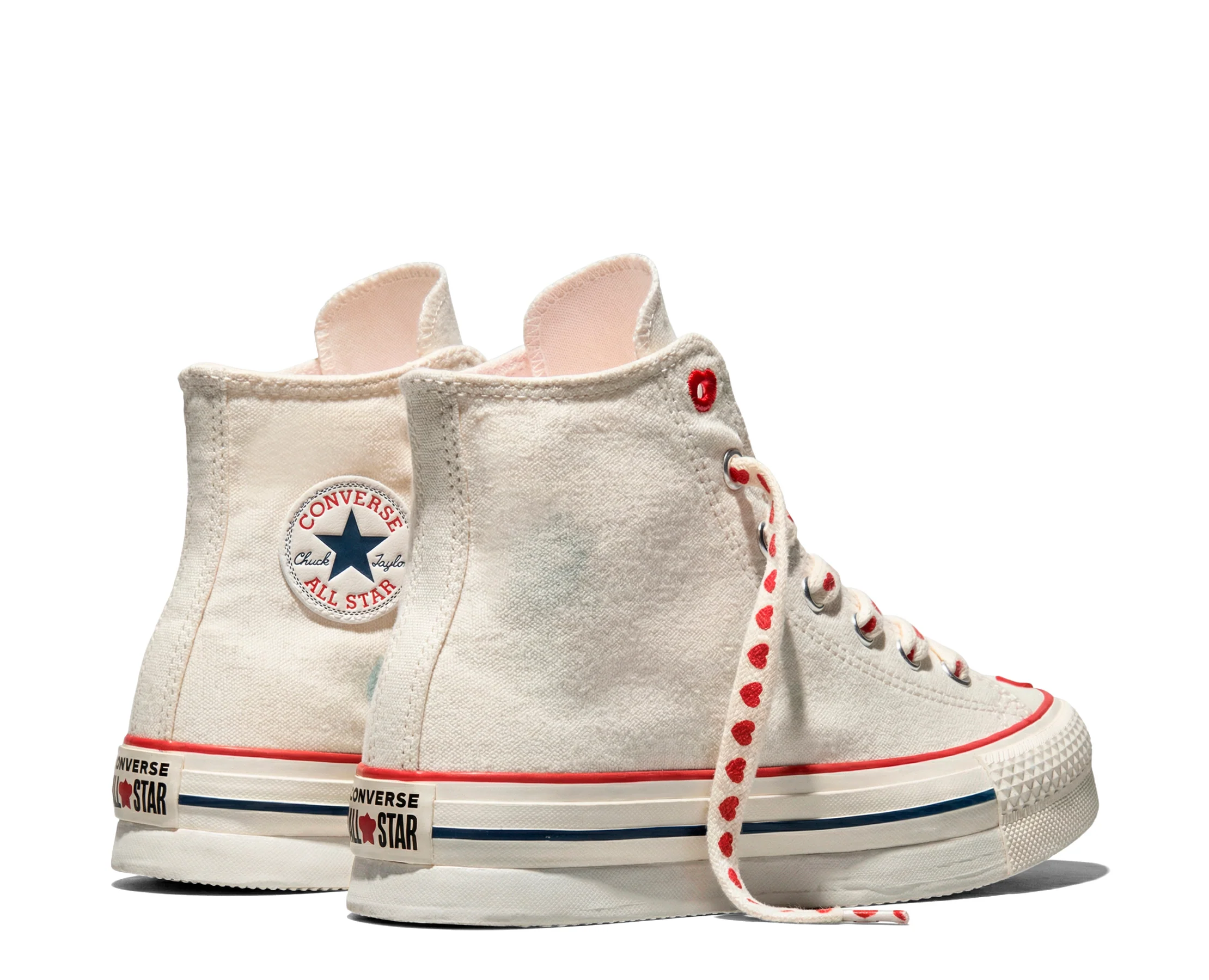 Converse Chuck Taylor All Star Lift Platform Hearts Hi - Image 4