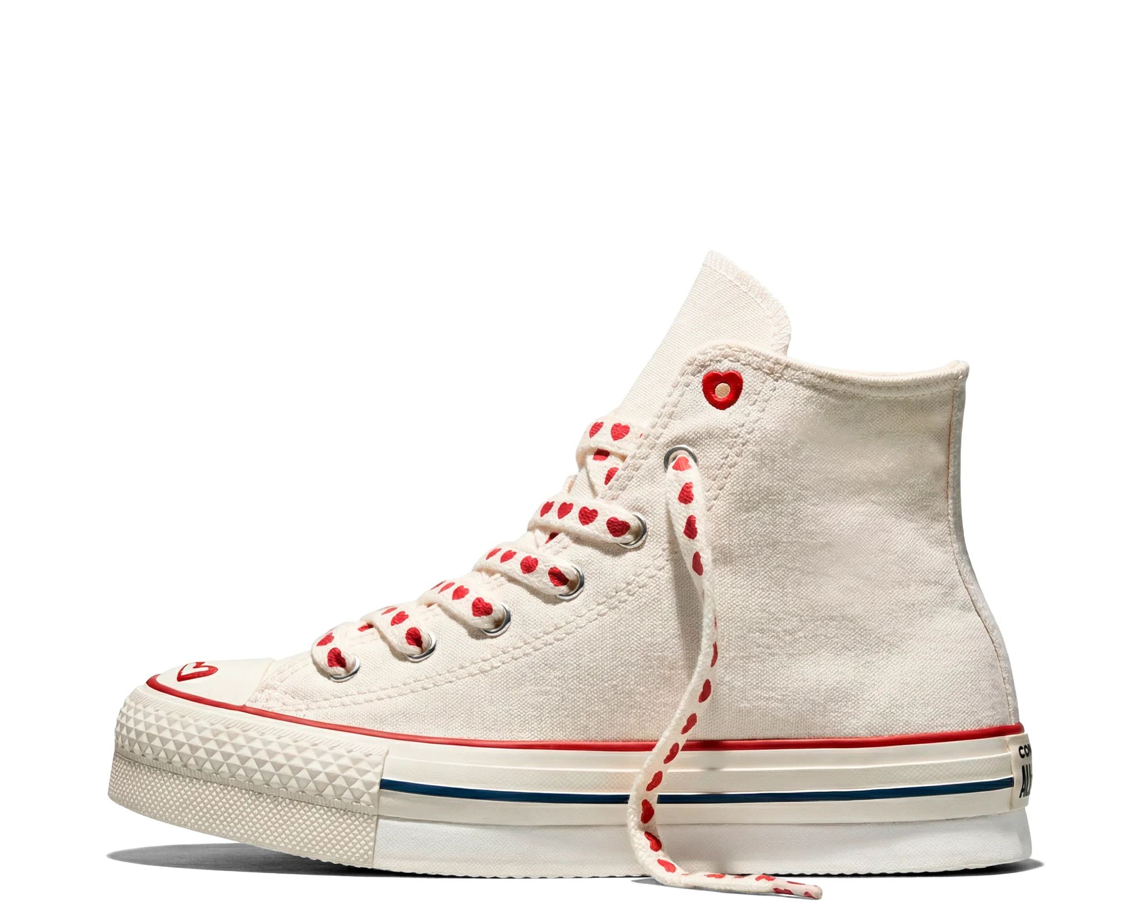 Converse Chuck Taylor All Star Lift Platform Hearts Hi - Image 5