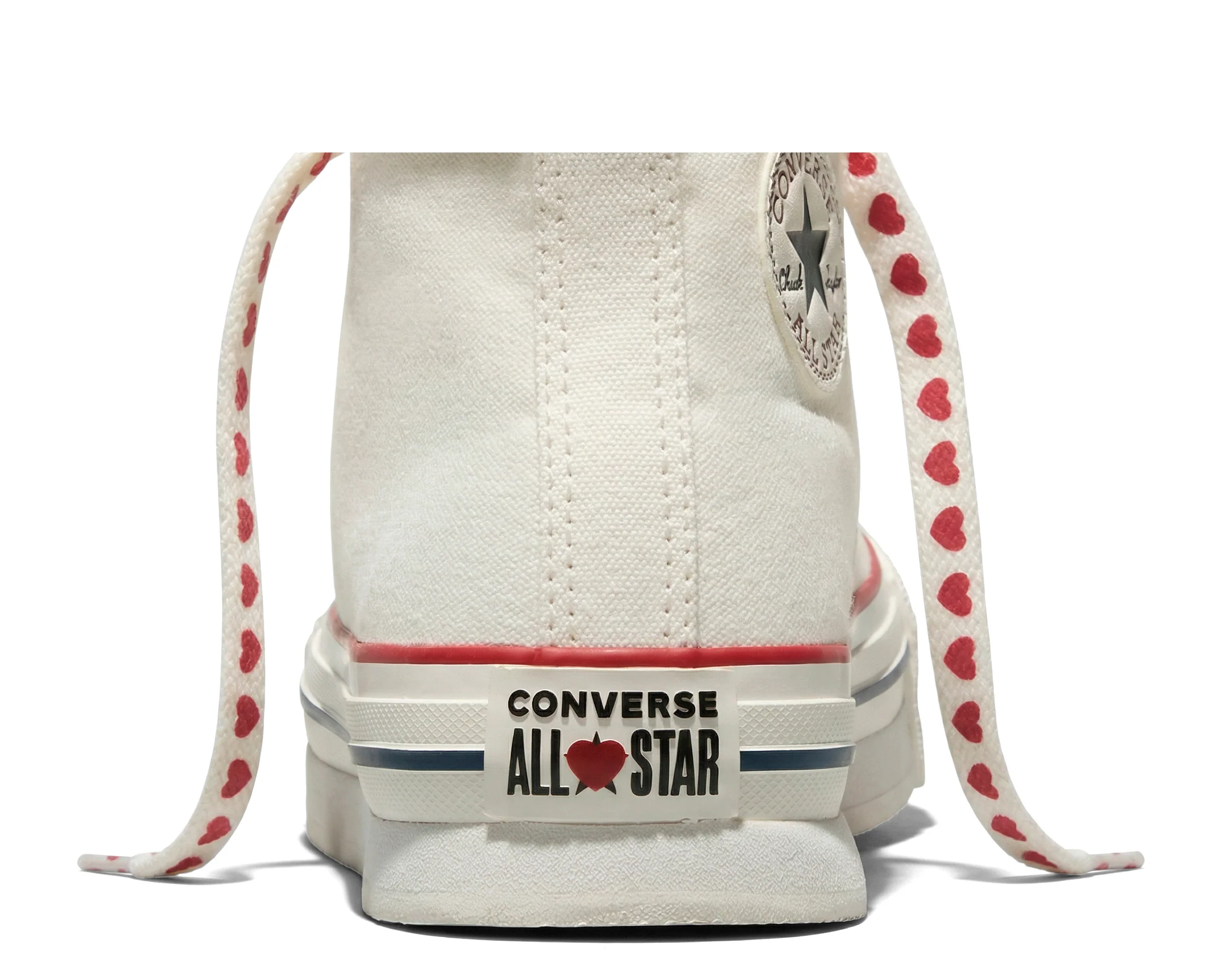 Converse Chuck Taylor All Star Lift Platform Hearts Hi - Image 6