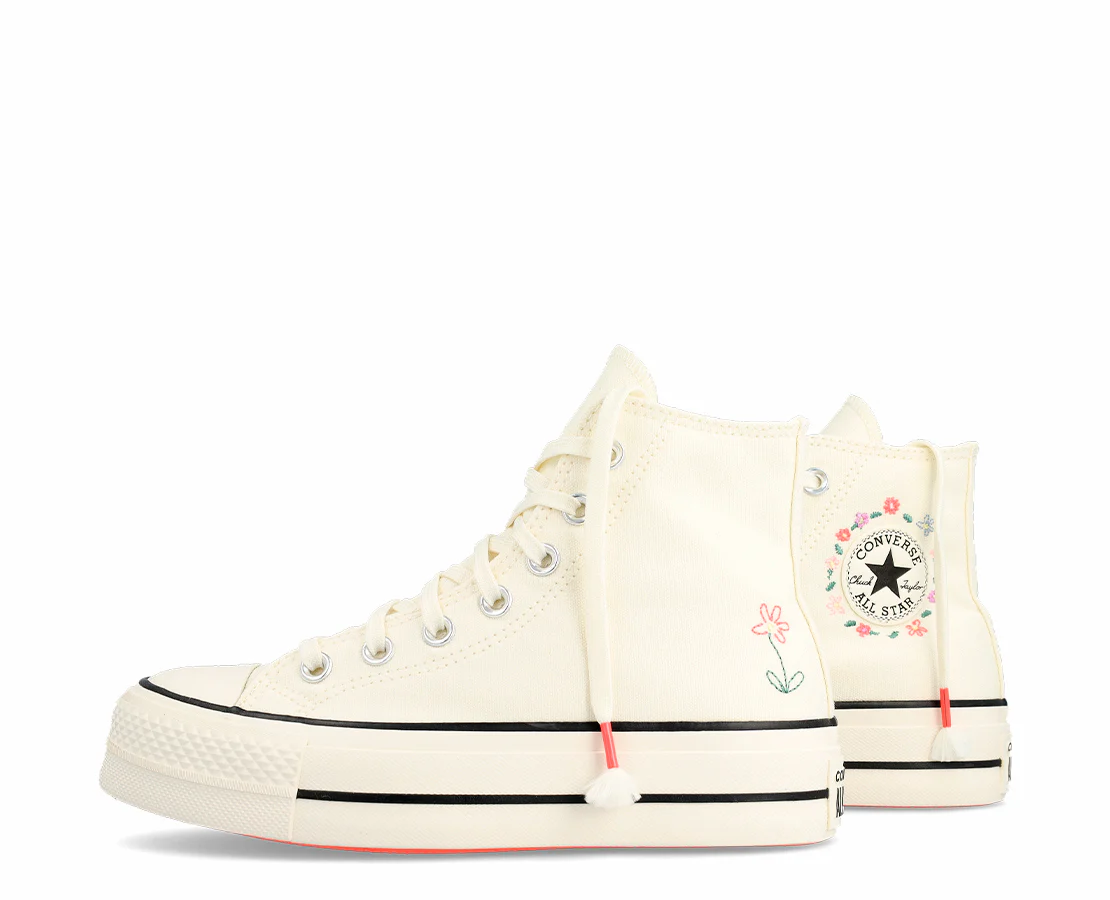 Converse Chuck Taylor All Star Lift Platform Little Flowers - Image 3