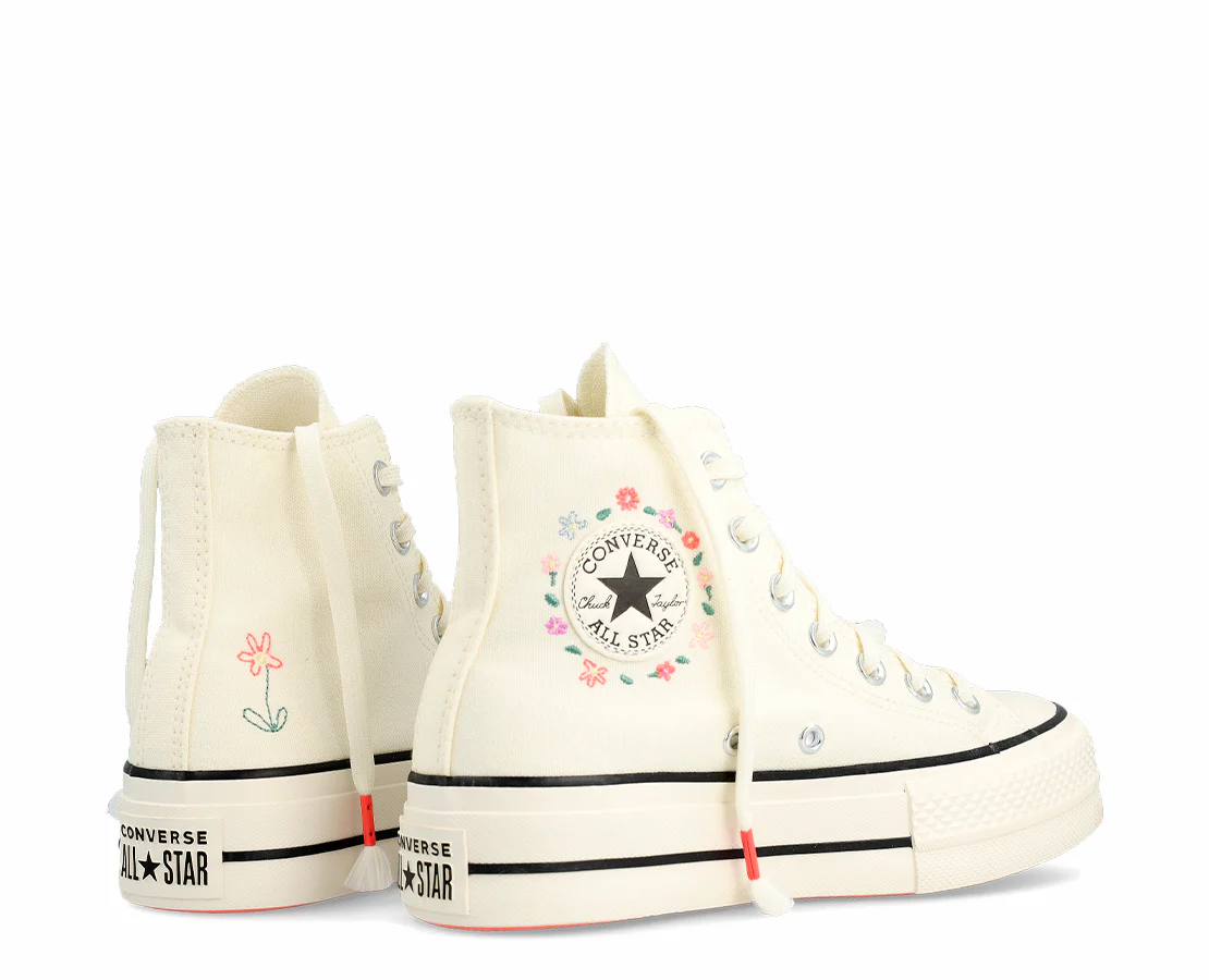 Converse Chuck Taylor All Star Lift Platform Little Flowers - Image 5