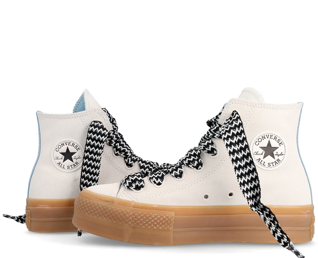 Converse Chuck Taylor All Star Lift Platform Suede HI - Image 3