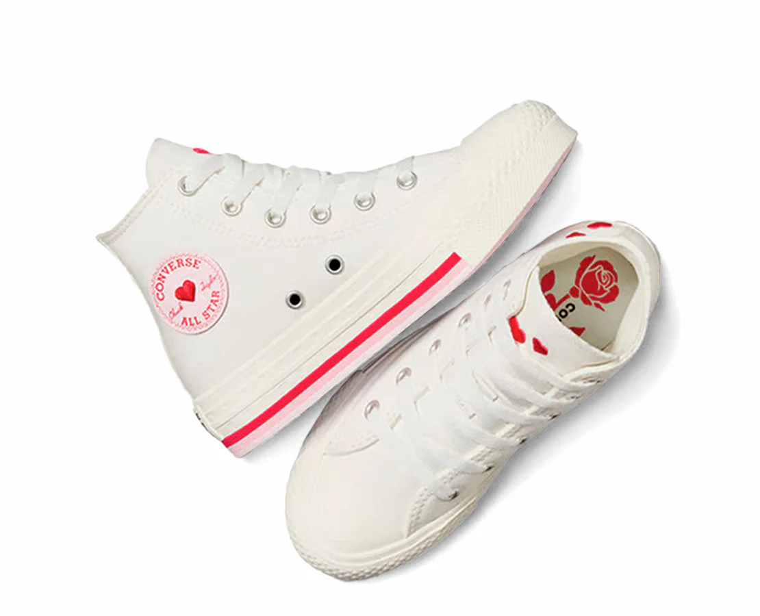 Converse Chuck Taylor All Star Lift Valentine's Day Platform Hi - Image 3