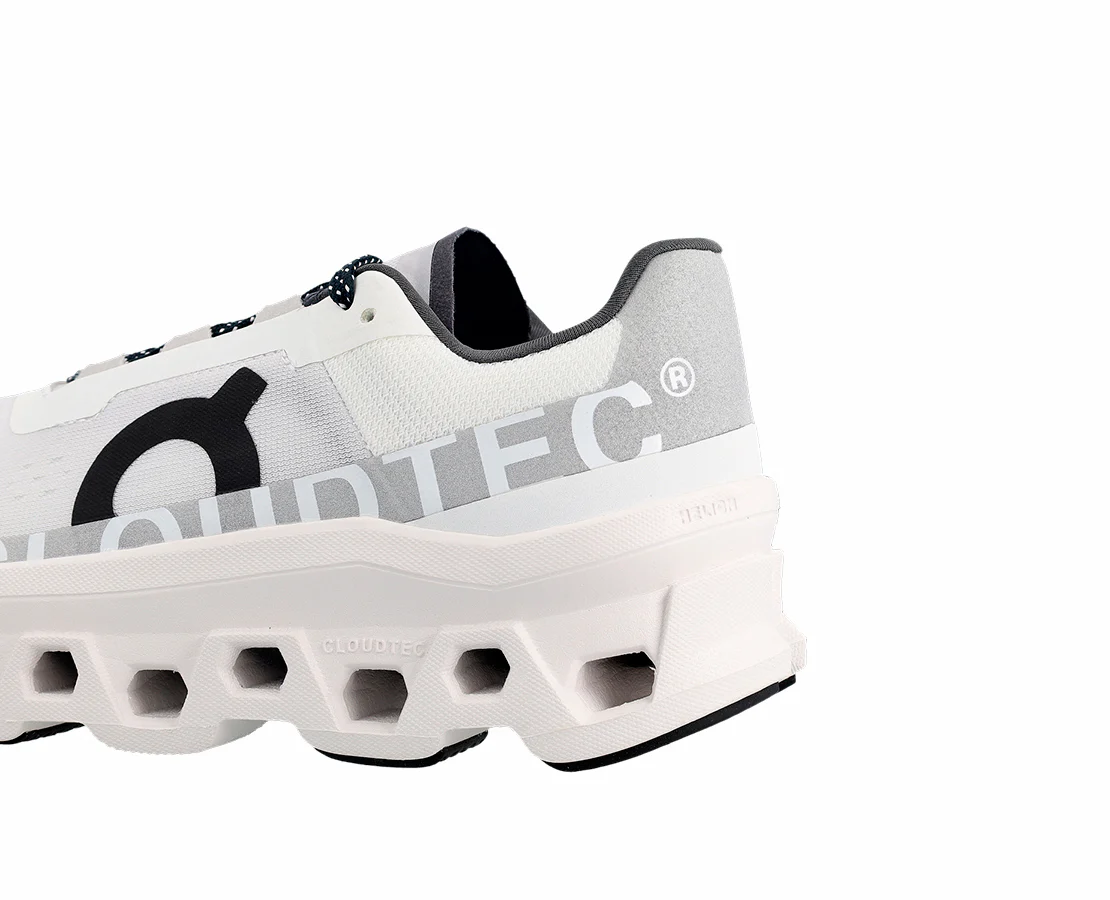 On Cloudmonster All White Black - Image 5