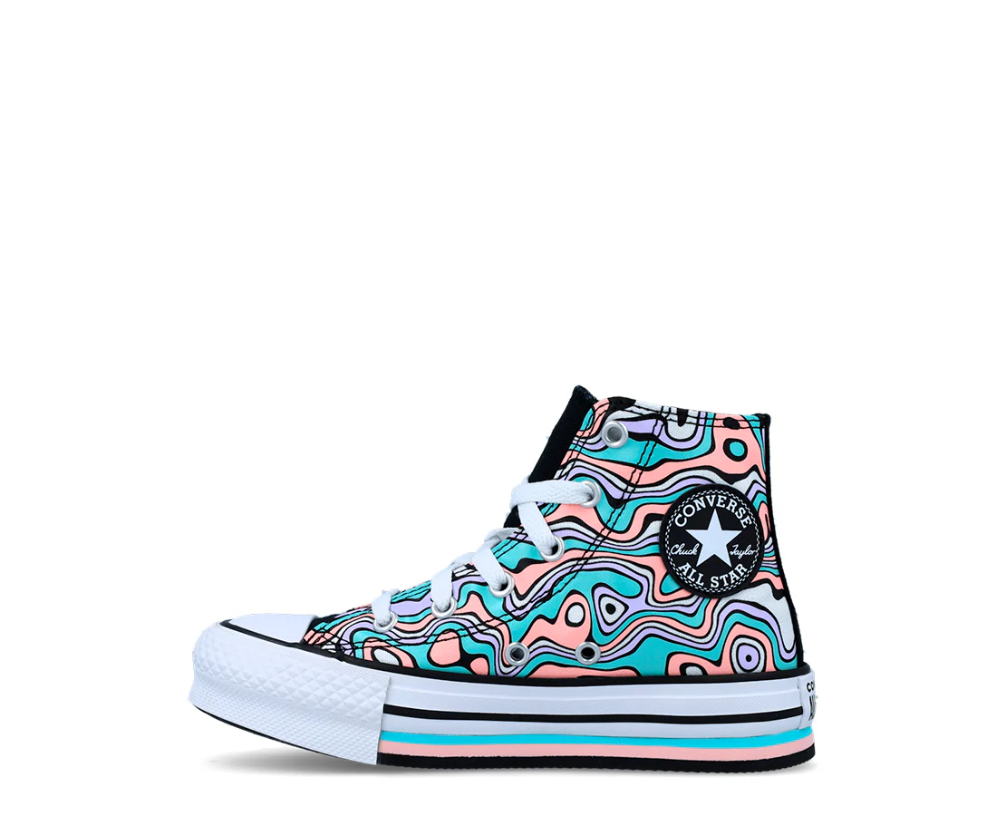 Converse Chuck Taylor All Star Eva Lift Color Swirl - Image 3
