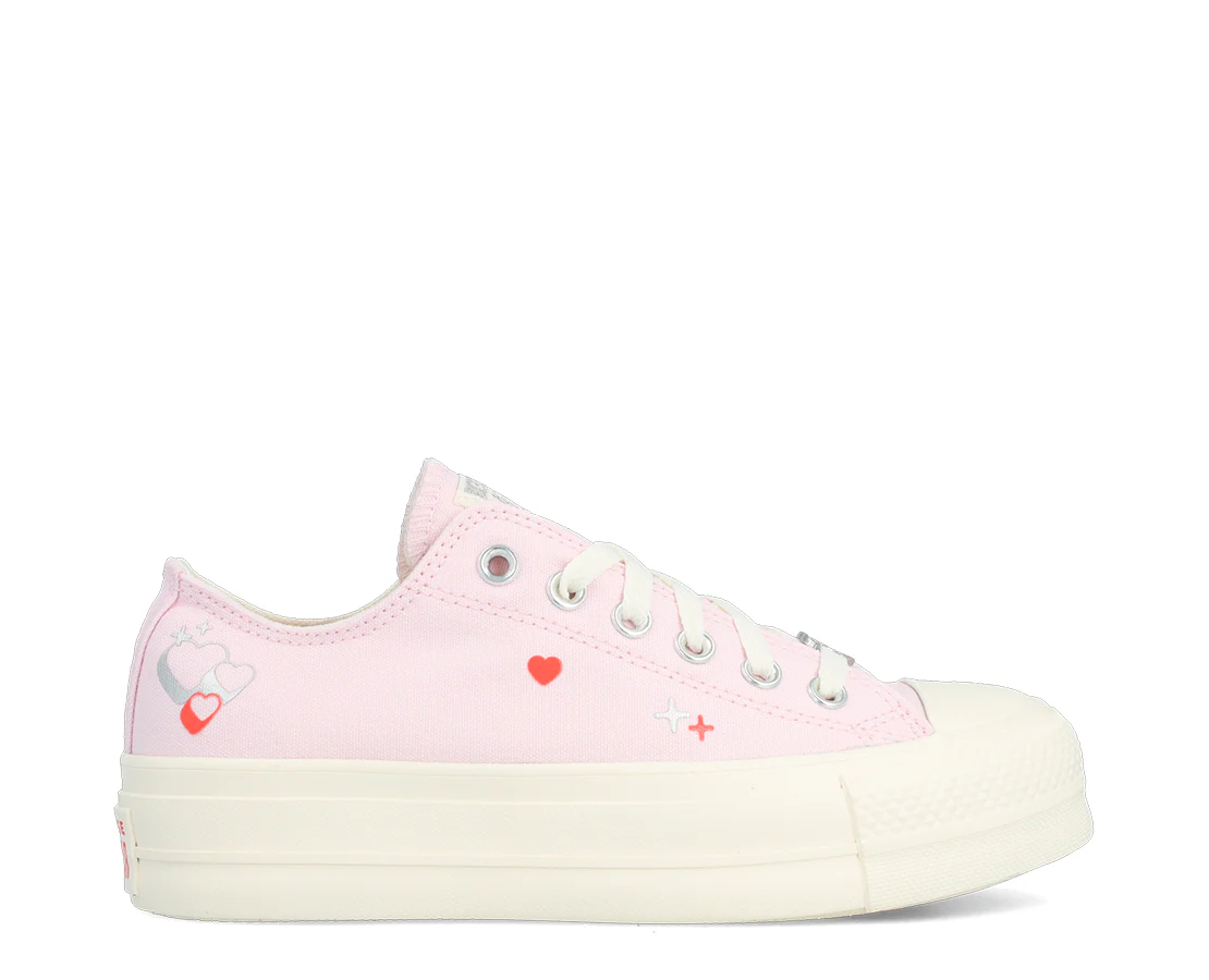 Converse Chuck Taylor All Star Lift Platform Y2K Heart