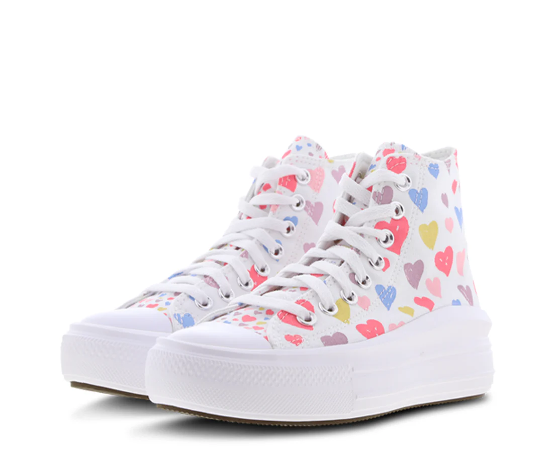 Converse Chuck Taylor All Star Move Hearts HI - Image 2