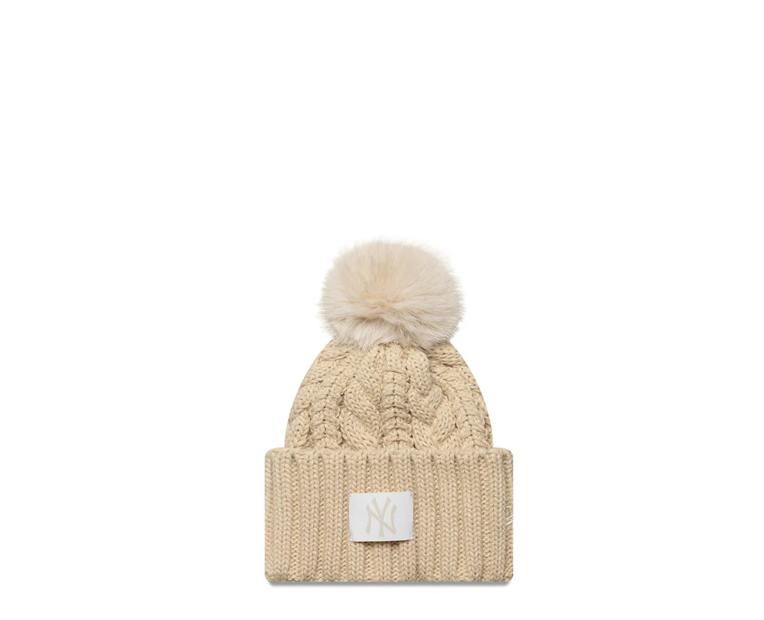 New Era Cable Wide Beanie New York Yankees