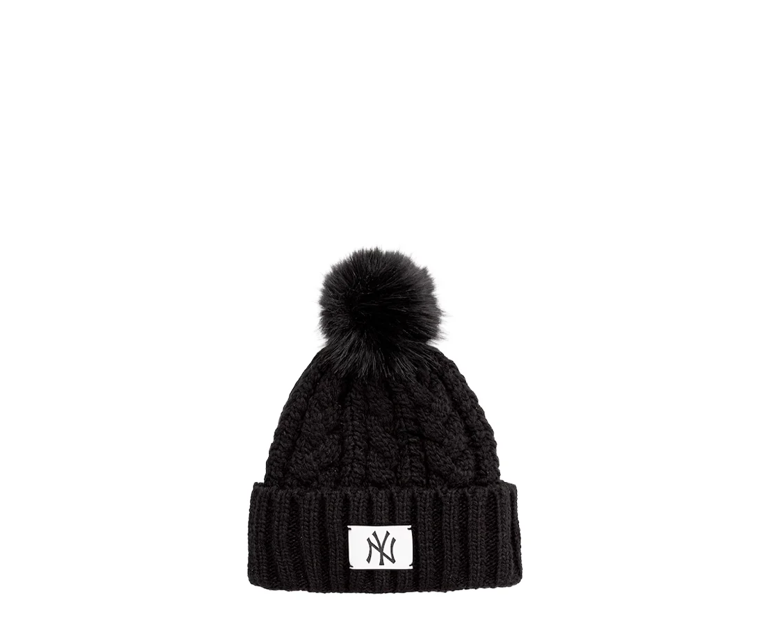 New Era Cable Wide Beanie New York Yankees