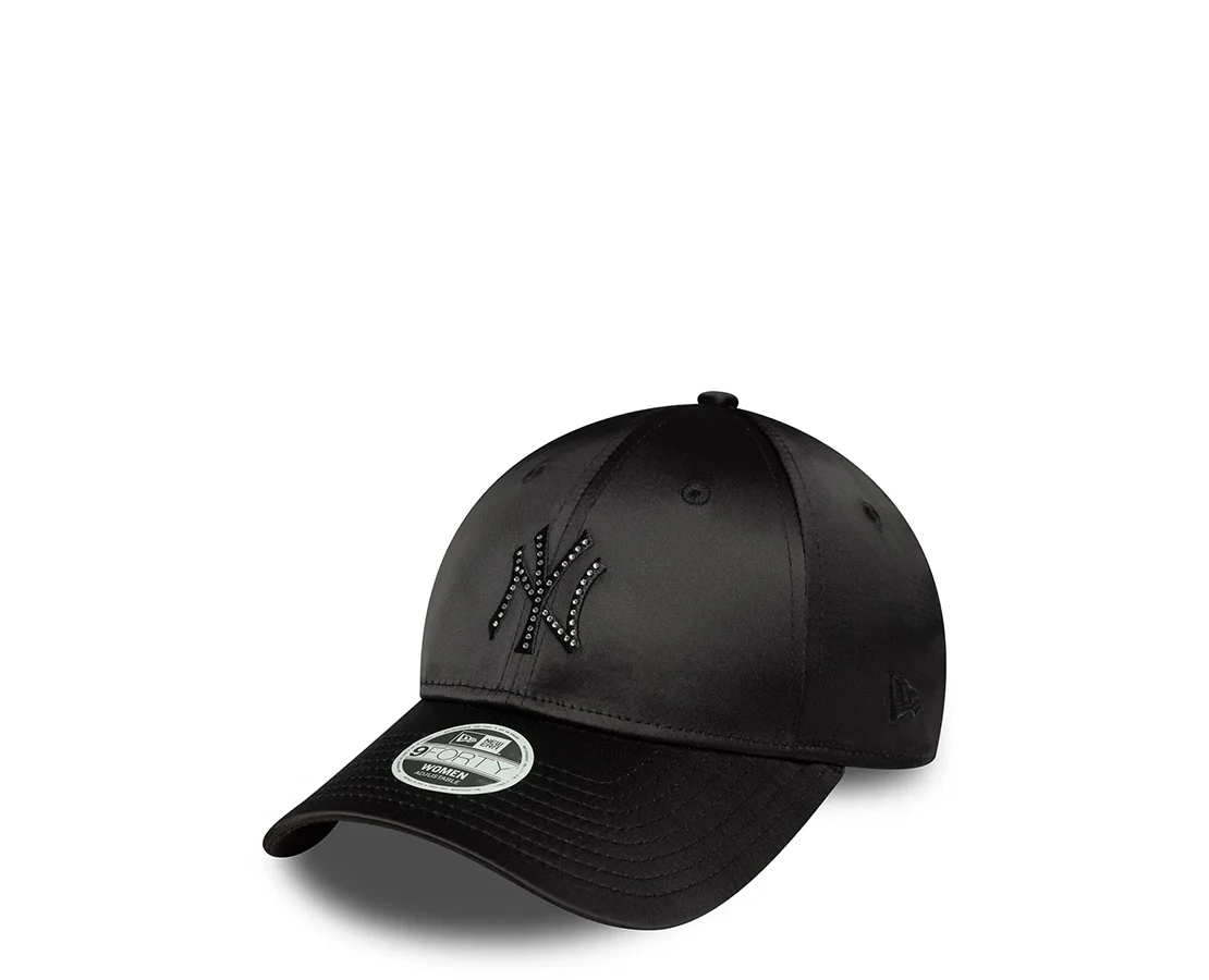 New Era 9Fort Female Satin Rhinestone New York Yankees
