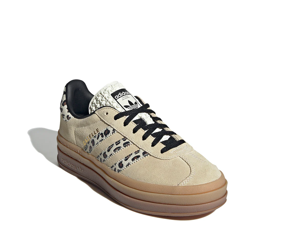 Adidas Gazelle Bold Cream Black Leopard - Image 2