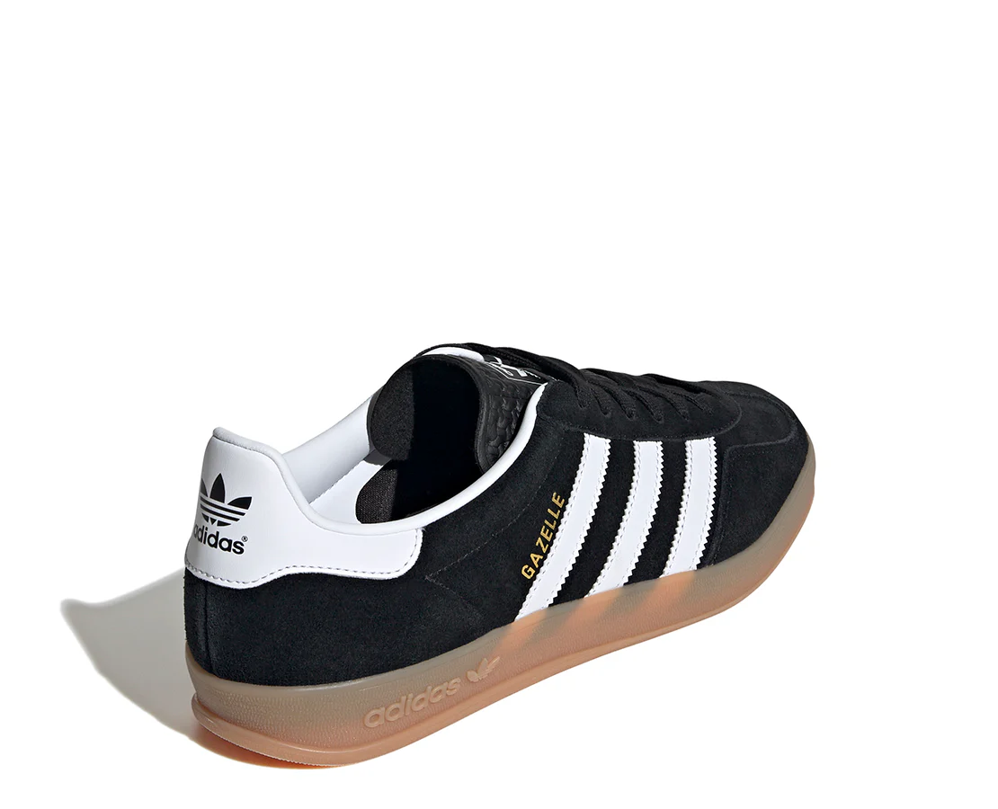 Adidas Gazelle Indoor Black White Gum - Image 3