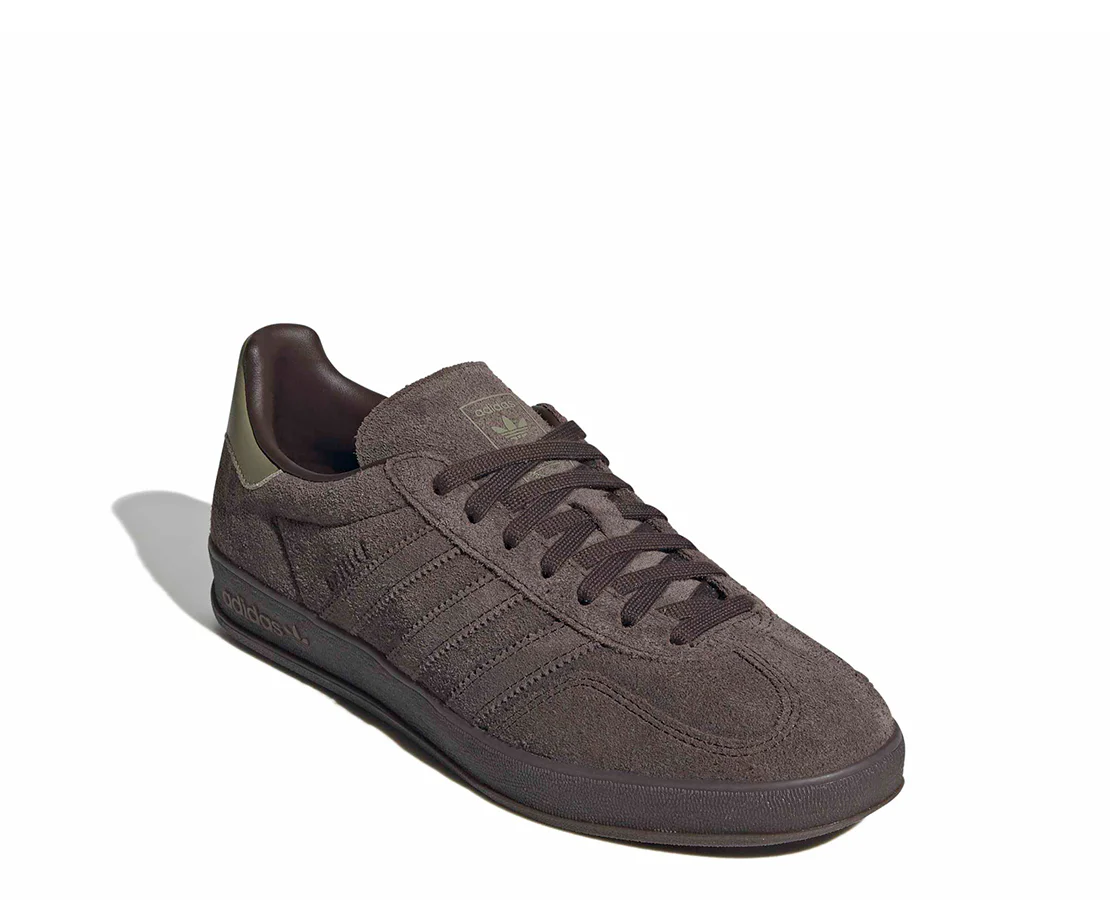 Adidas Gazelle Indoor Dark Brown Orbit Green - Image 3