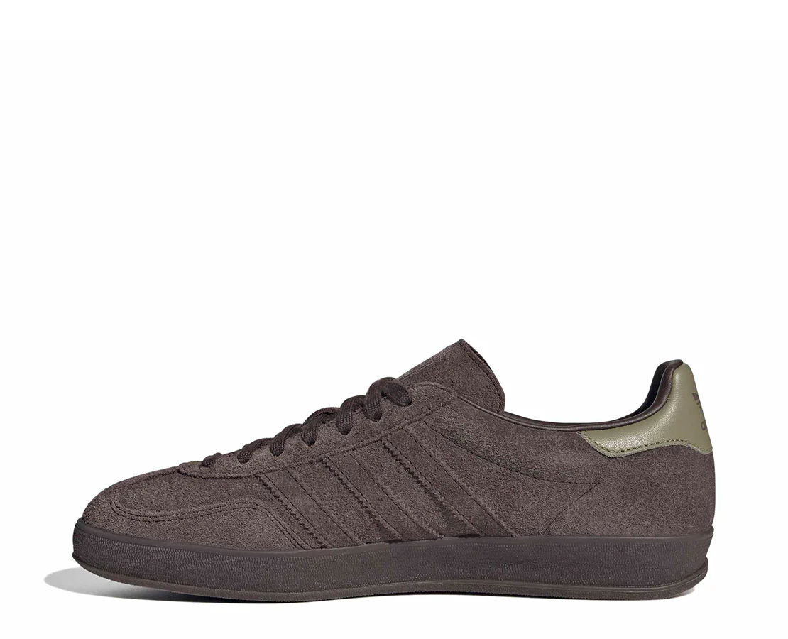 Adidas Gazelle Indoor Dark Brown Orbit Green - Image 5