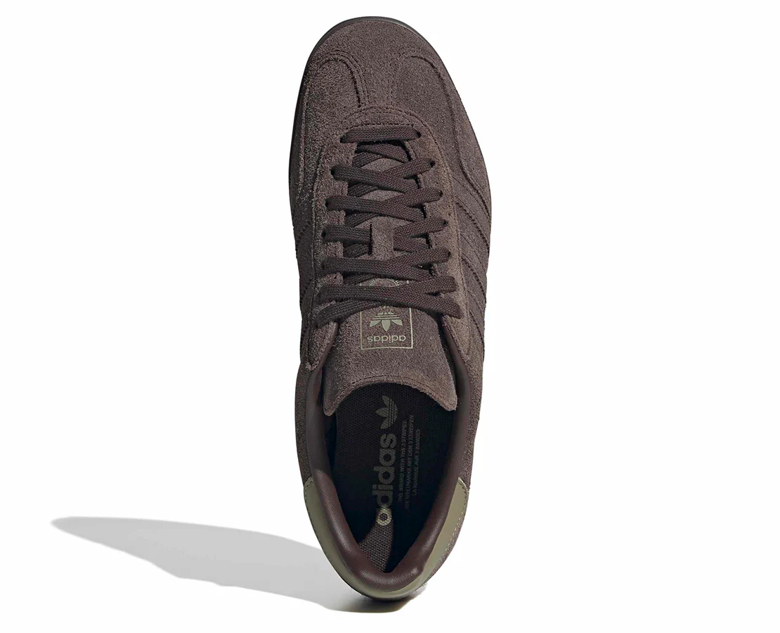 Adidas Gazelle Indoor Dark Brown Orbit Green - Image 6