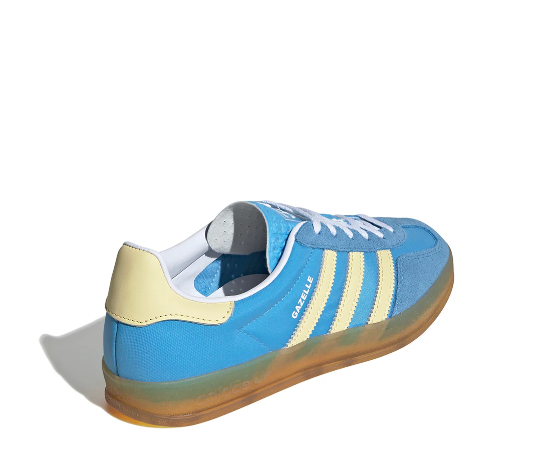 Adidas Gazelle Indoor Semi Blue Burst / Almost Yellow - Image 3