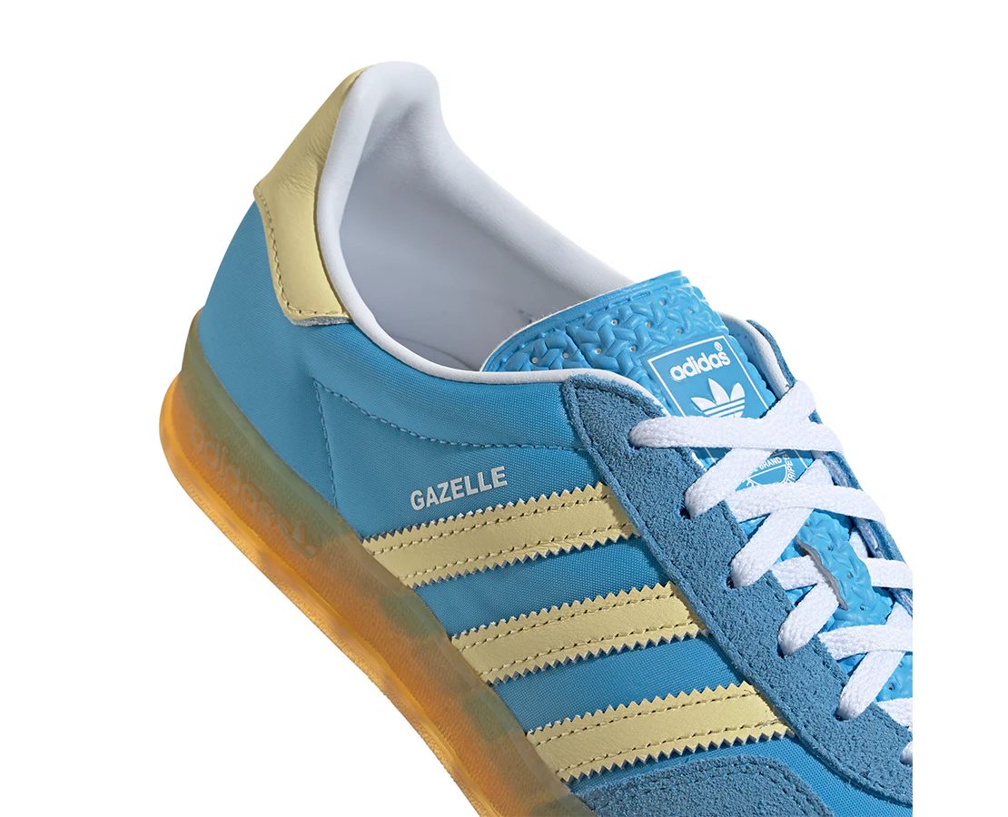 Adidas Gazelle Indoor Semi Blue Burst / Almost Yellow - Image 6