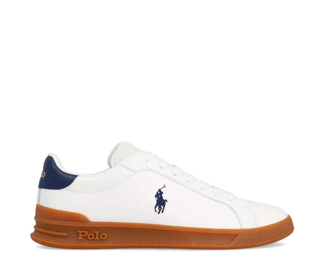 Ralph Lauren Heritage Court II White Blue Brown