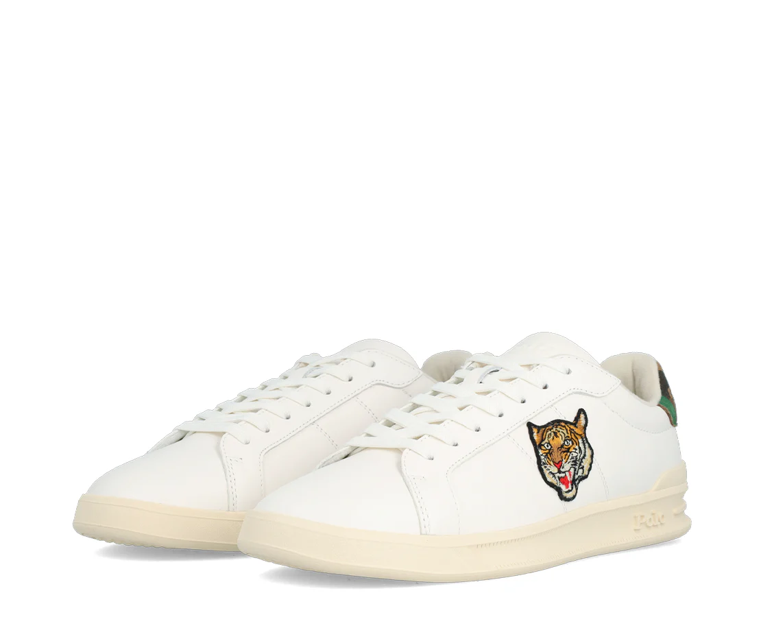 Ralph Lauren Heritage Court II White / Tiger Head - Image 2