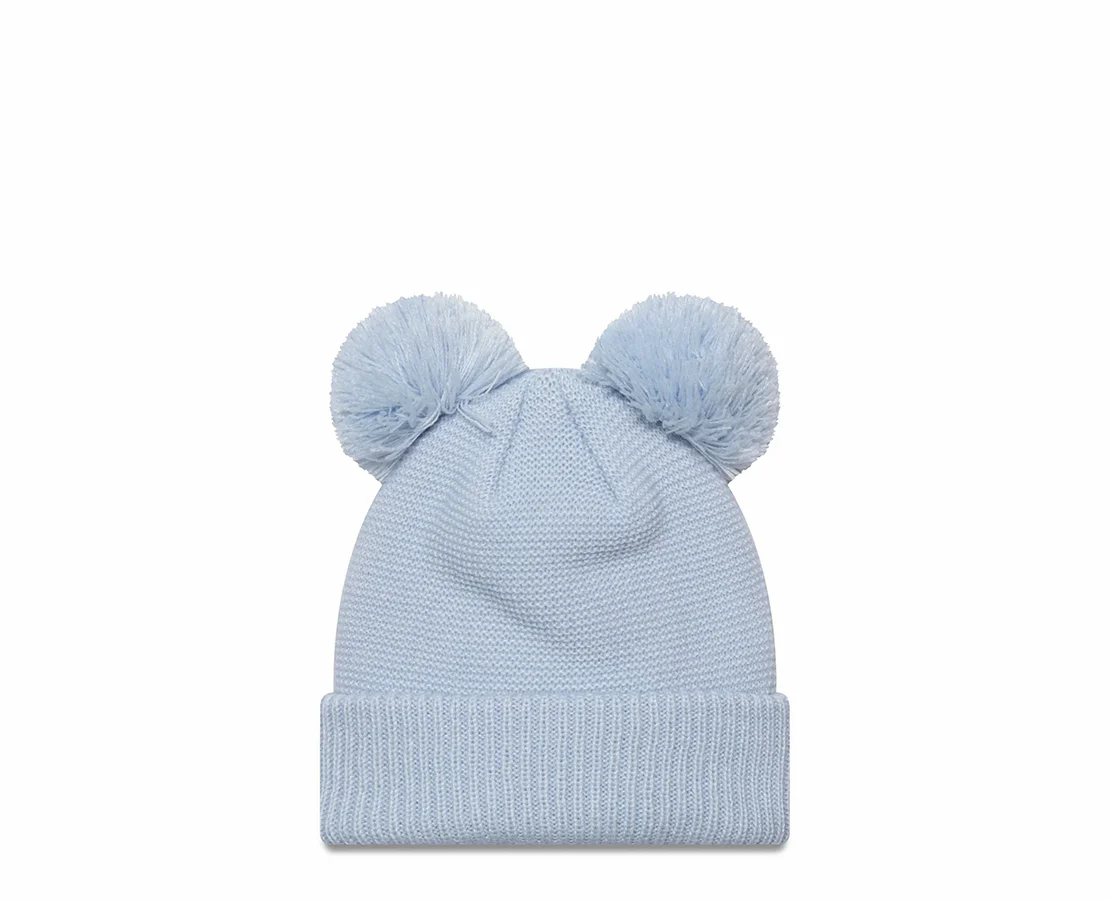 New Era Kids Child Double Pom Beanie New York Yankees - Image 2