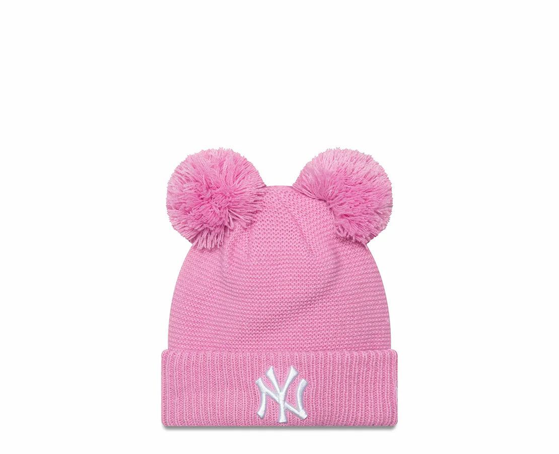New Era Kids Child Double Pom Beanie New York Yankees