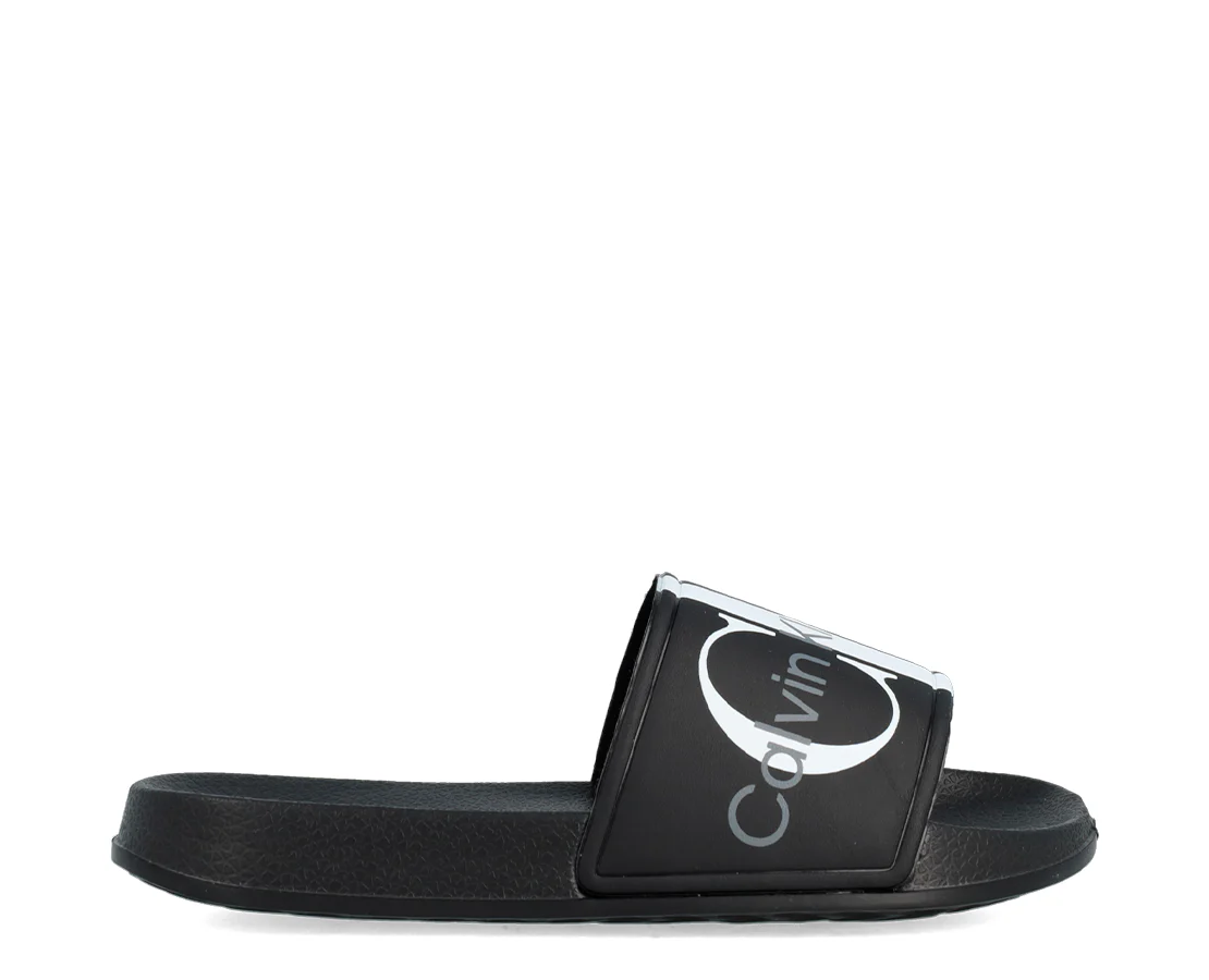 Calvin Klein Logo Pool Slide