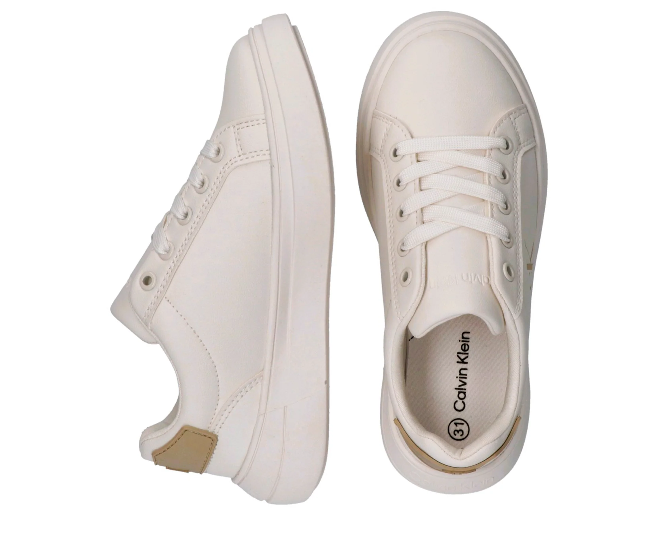 Calvin Klein Low Cut Lace-Up Sneakers - Image 3