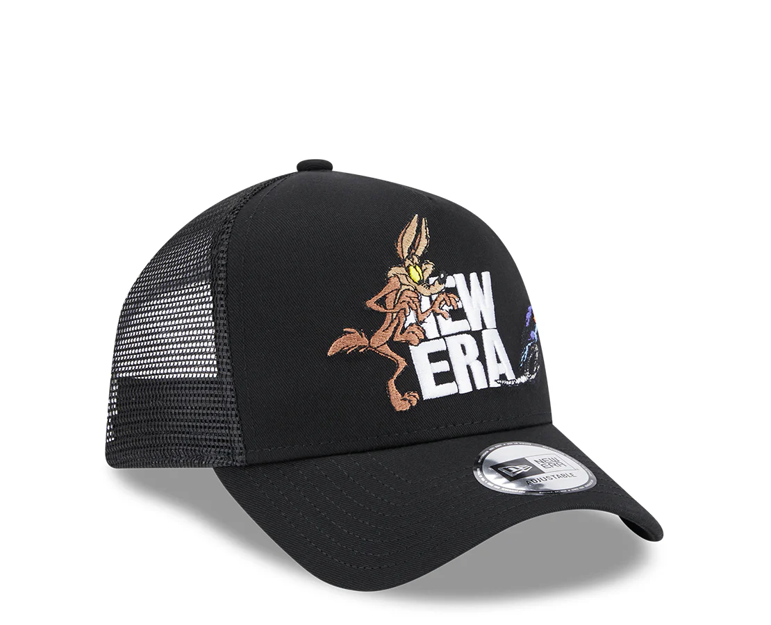New Era Looney Tunes Wile E Coyote A-Frame Trucker